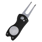 Foldable Golf Divot Tool – Groove Cleaner for Putting Green Training