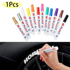 Permanent Paint Marker – Waterproof Oily Ink for Car Tires and Metal