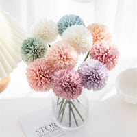 Artificial Dandelion Chrysanthemum Bouquet – Floral Decor for Home Wedding