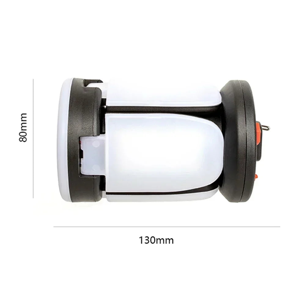 Rechargeable Solar LED Lantern – 1000LM Power Bank for Camping and Fishing