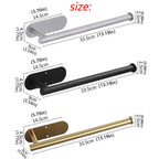 Adhesive Paper Towel Holder – Wall Mounted Rack for Kitchen and Bathroom
