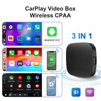 Wireless Carplay AI Box – Android 13 Multimedia Adapter for Peugeot Vehicles