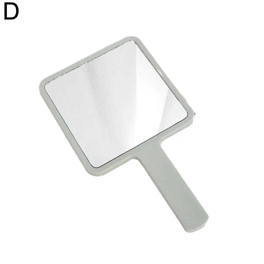 Handheld Square Makeup Mirror – Portable Vanity Mirror for Salon and Travel