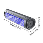 Portable Wall Mounted Fan – Three-Speed Quiet Cooling for Summer Kitchen
