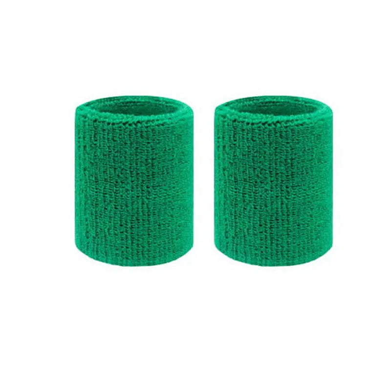 Sports Wristbands – Sweat Absorbing Cotton Wrist Guards for Basketball