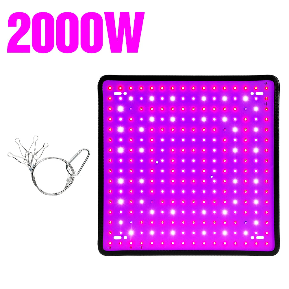 Full Spectrum LED Grow Light – Quantum Board for Indoor Plant Hydroponics