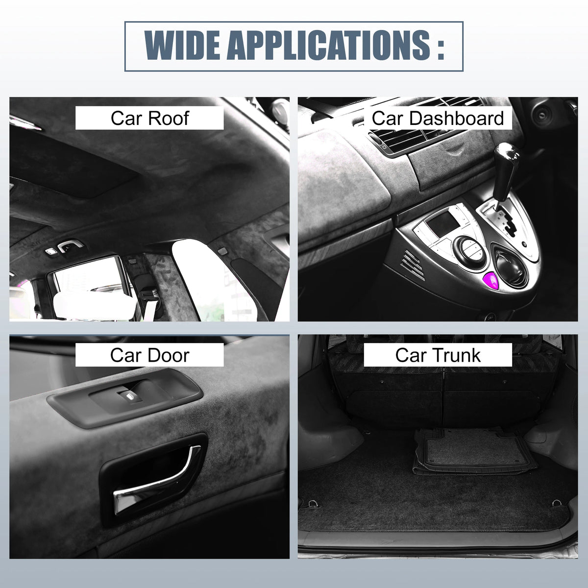 Foam Backed Suede Headliner Fabric – DIY Car Interior Repair Replacement