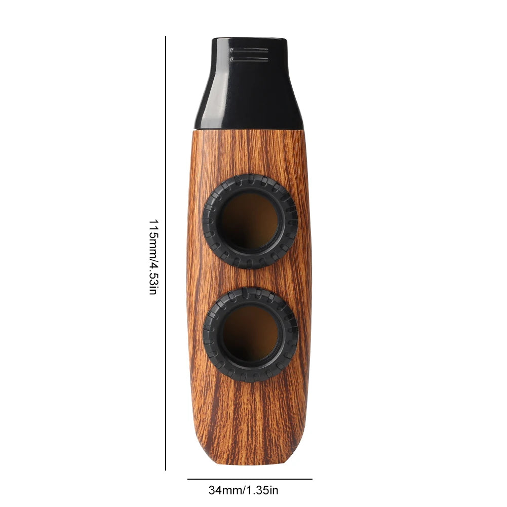 Portable Metal Kazoo – Double Membrane Musical Instrument for Kids and Adults