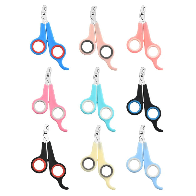Professional Pet Nail Clippers – Ergonomic Claw Trimmer for Dogs Cats Birds