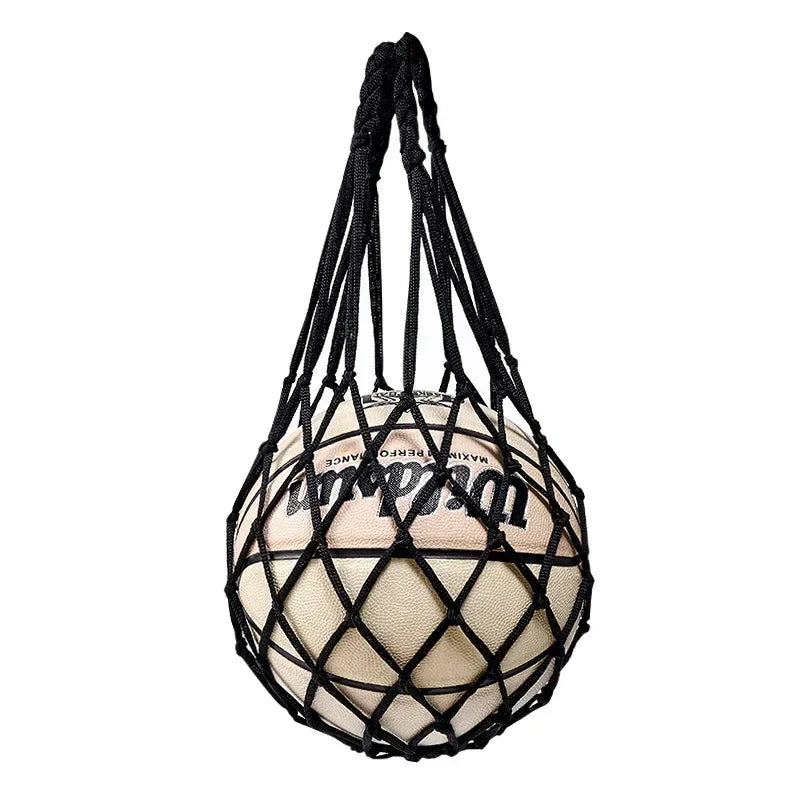 Nylon Mesh Ball Bag – Heavy Duty Drawstring Tote for Outdoor Sports