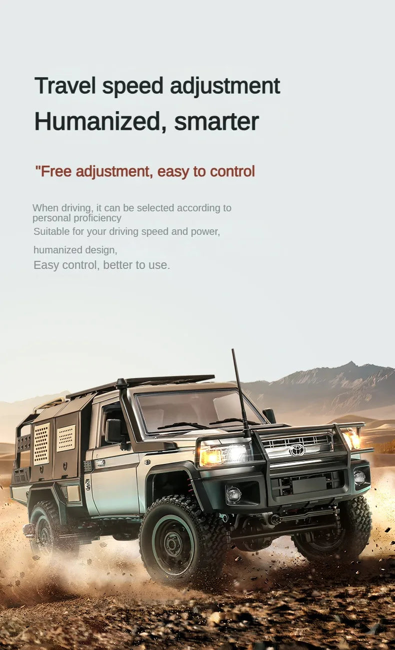 1/12 4WD RC Pickup Truck – Remote Control Off-Road Climbing Toy for Kids