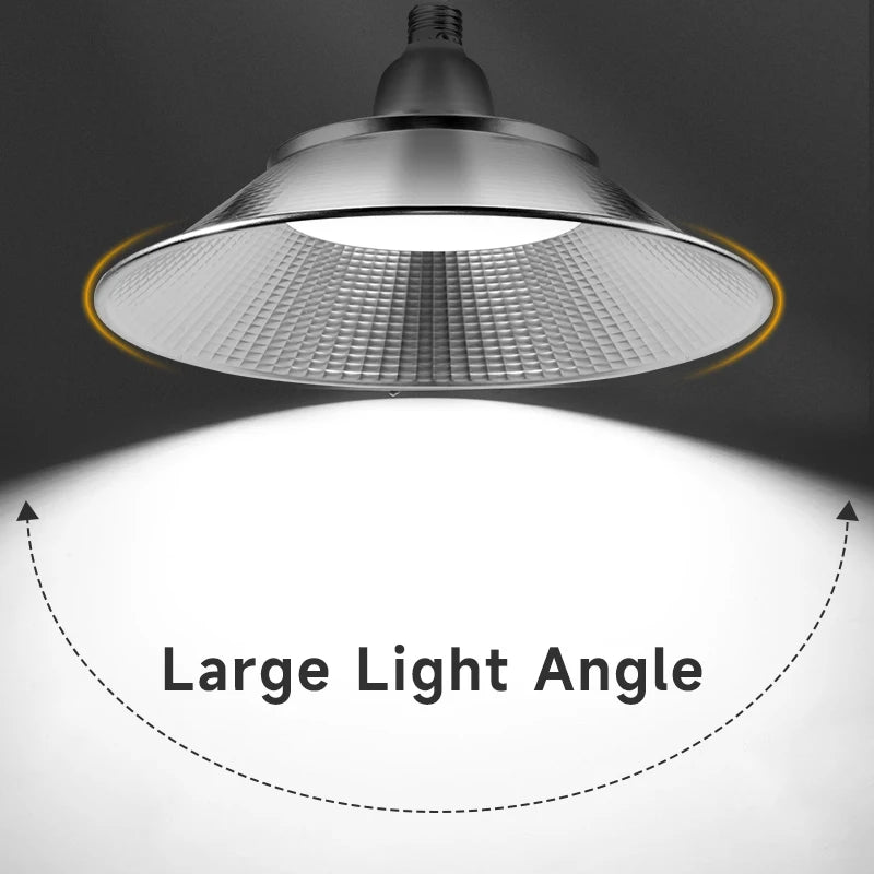 Waterproof LED Garage Bay Light – Aluminum High Brightness for Warehouse