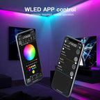 WLED LED Controller – ESP32 Smart Music Sync for DIY Lighting Projects