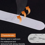 Transparent Anti-Slip Strips – Adhesive Safety Treads for Bathtubs and Stairs