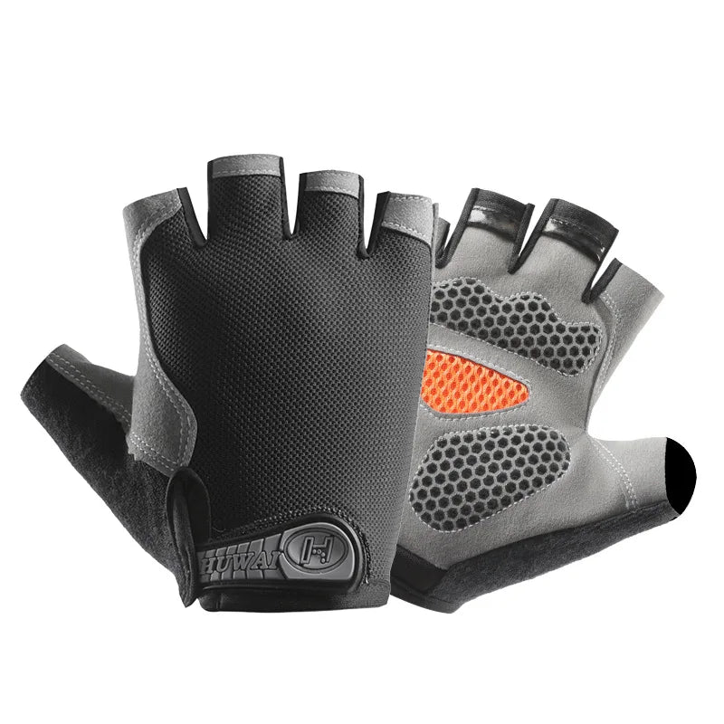 Half Finger Sport Gloves – Breathable Anti-Slip for Cycling and Gym