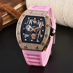 Bamboo Hollow Dial Quartz Watch – Fashionable Wooden Wristwatch for Men