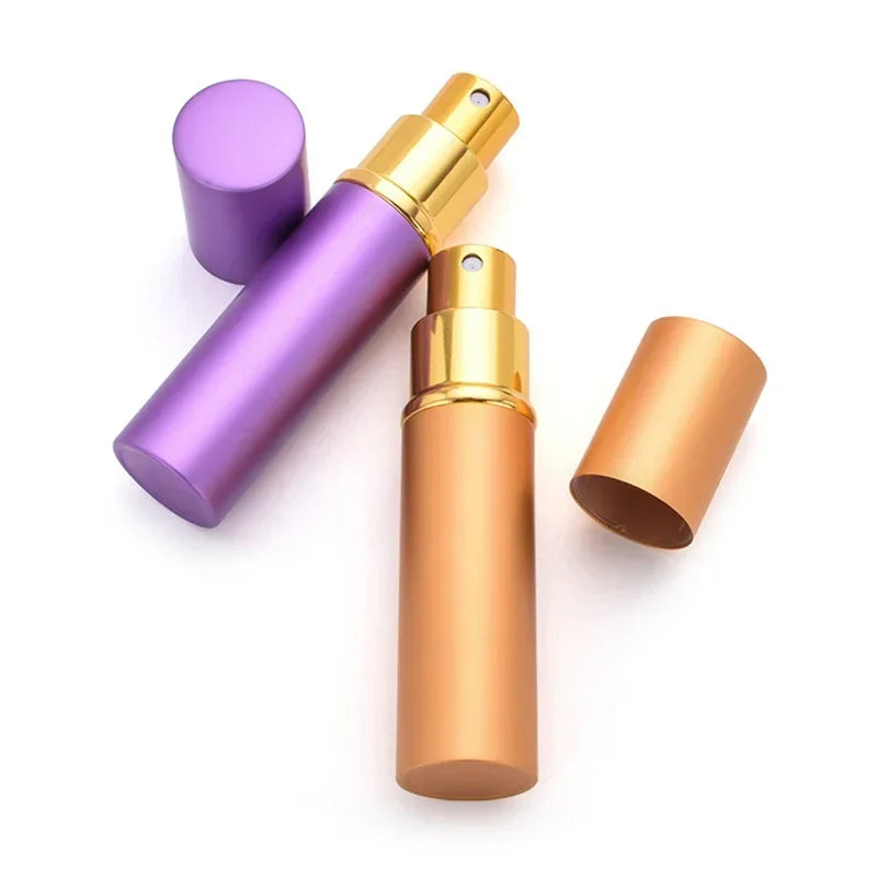 Aluminum Perfume Atomizer – 10ml Refillable Spray Bottle for Travel
