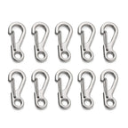 Mini Aluminium D-Ring Carabiner – Spring Clip for Outdoor Camping EDC Gear