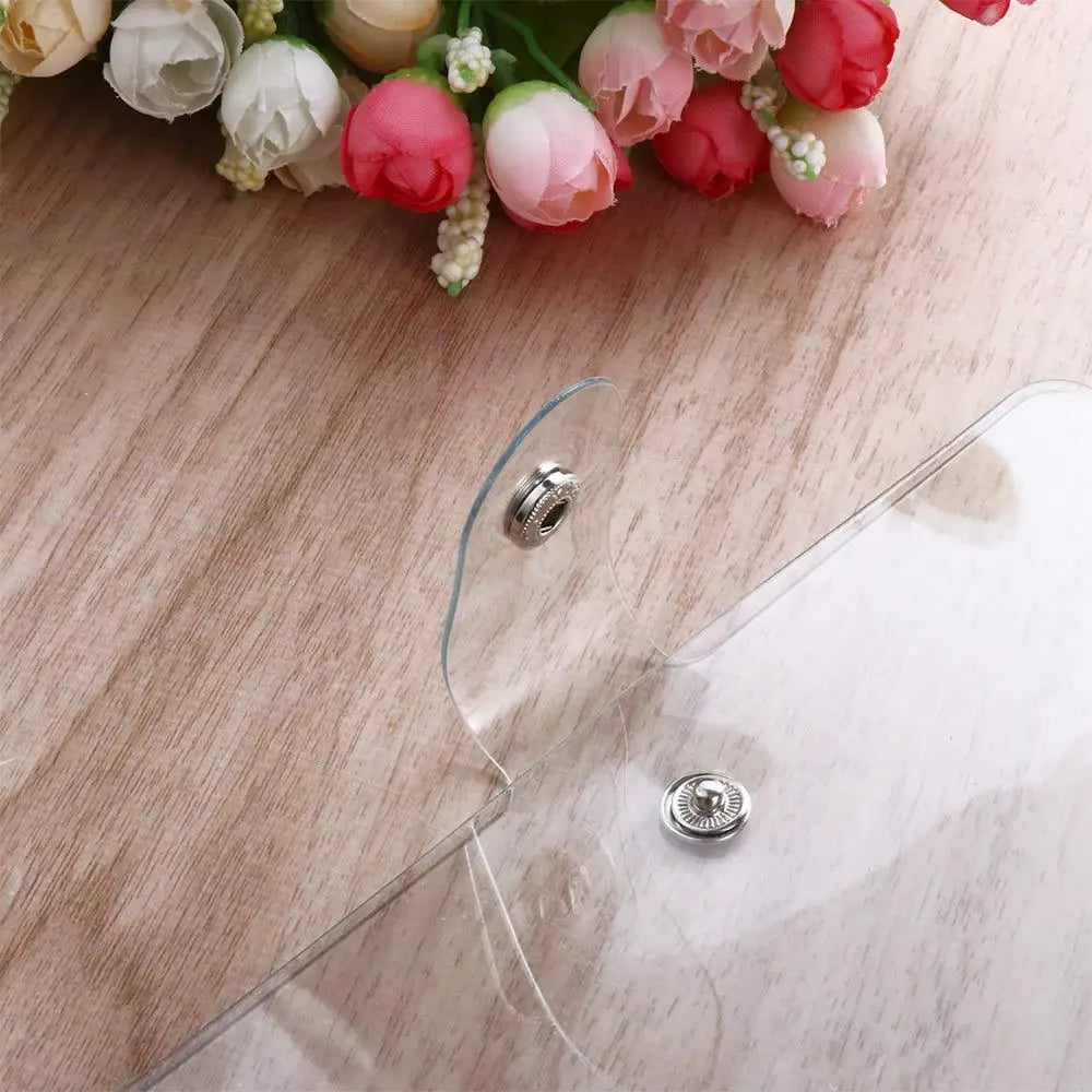 Transparent Loose Leaf Ring Binder – A4-A7 Planner for School and Office