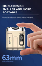Electric Smart Shaver – Rechargeable Digital Travel Grooming for Men
