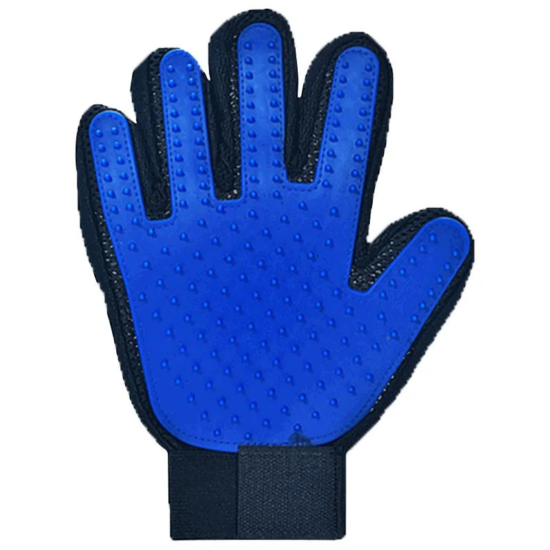 Rubber Grooming Gloves – Pet Hair Remover Brush for Dog and Cat Bathing
