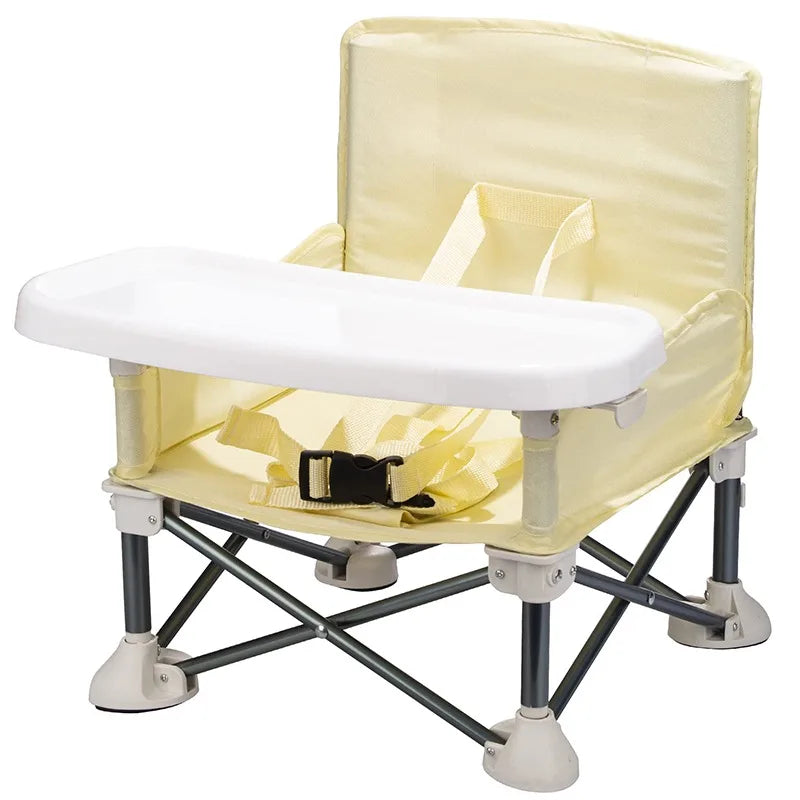 Portable Baby Booster Seat – Folding Dining Chair for Travel and Outdoor Use