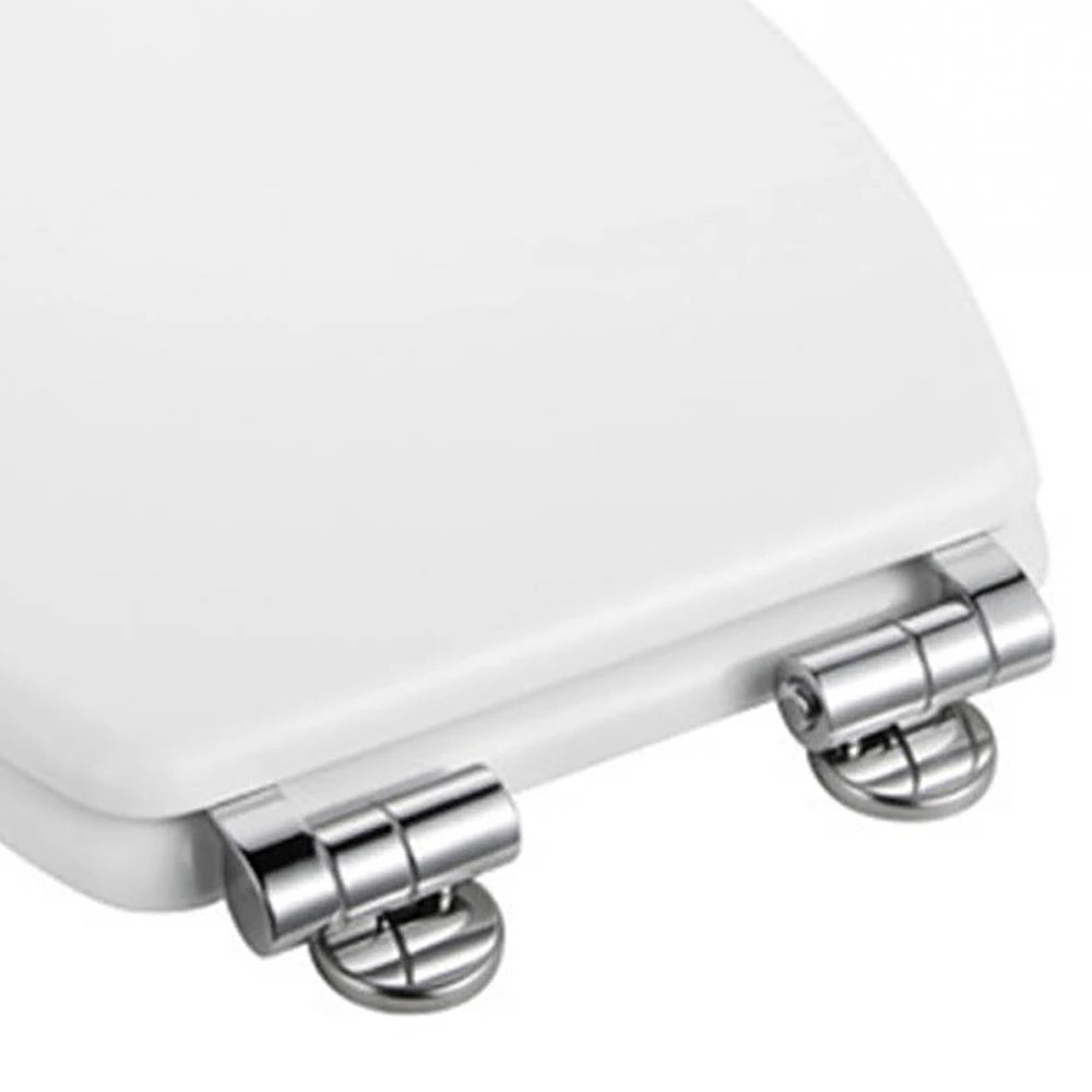Stainless Steel Toilet Seat Hinges – Universal Replacement for DIY Lid Repair
