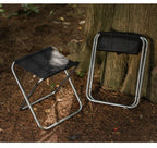 Portable Folding Camping Chair – Aluminum Alloy Seat for Outdoor Fishing