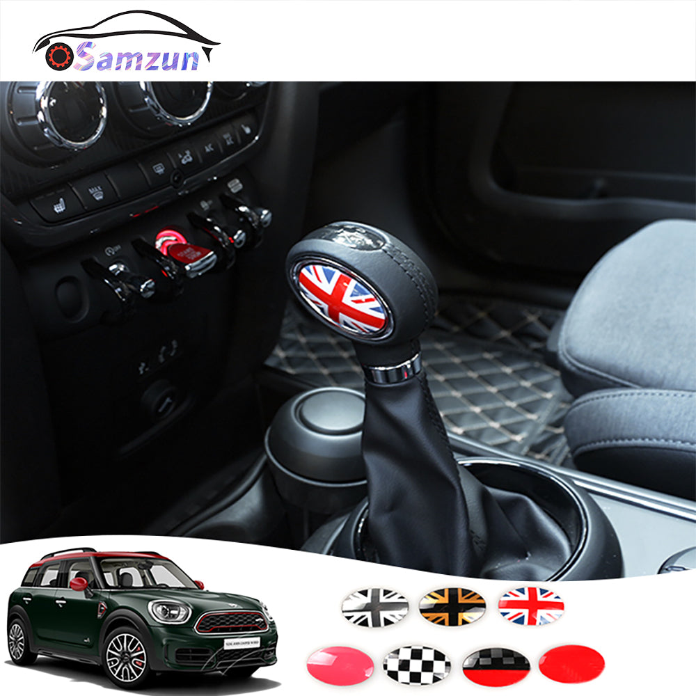 Gear Shift Panel Decal – Interior Styling Cover for Mini Cooper Accessories