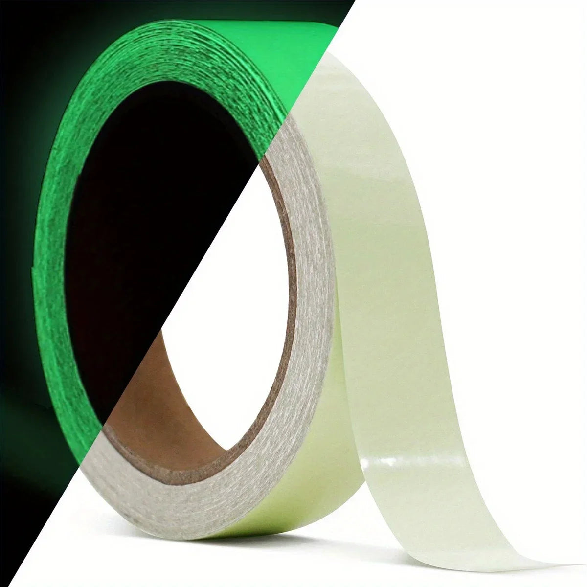 Luminous Safety Tape – 1cm x 3m Fluorescent Glow Strip for Stair Fire Warning