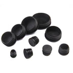 Round Steel Pipe End Caps – Protective Tubing Inserts for Furniture Legs