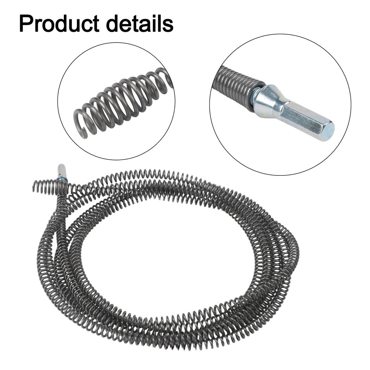 Drain Clog Remover Spring Drill Connector for Pipe Blockage – Kairo ...