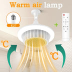 Electric Heater Ceiling Light – Remote Controlled Warm Air for Winter Home