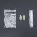 Vampire Fangs with Adhesive – Realistic Dentures for Halloween Cosplay