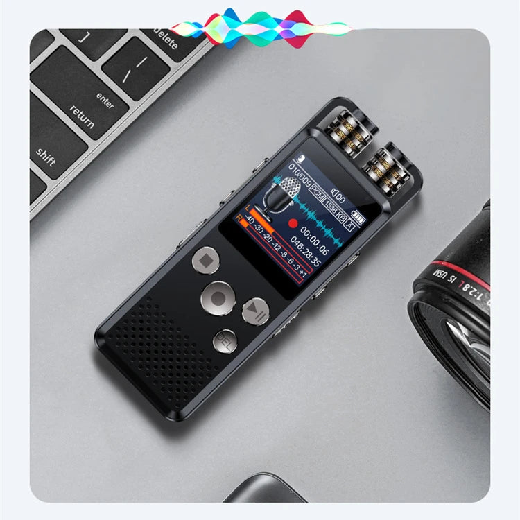 Digital Voice Recorder – Stereo PCM Dictaphone for Meetings and Transcription
