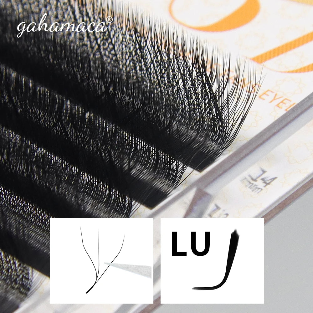 W Shape Eyelash Extensions – 3D Premade Volume Faux Mink Fans for Professionals