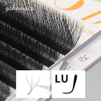 W Shape Eyelash Extensions – 3D Premade Volume Faux Mink Fans for Professionals