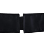 Black Fabric Eye Mask – Adjustable Blindfold for Anime Cosplay Costume