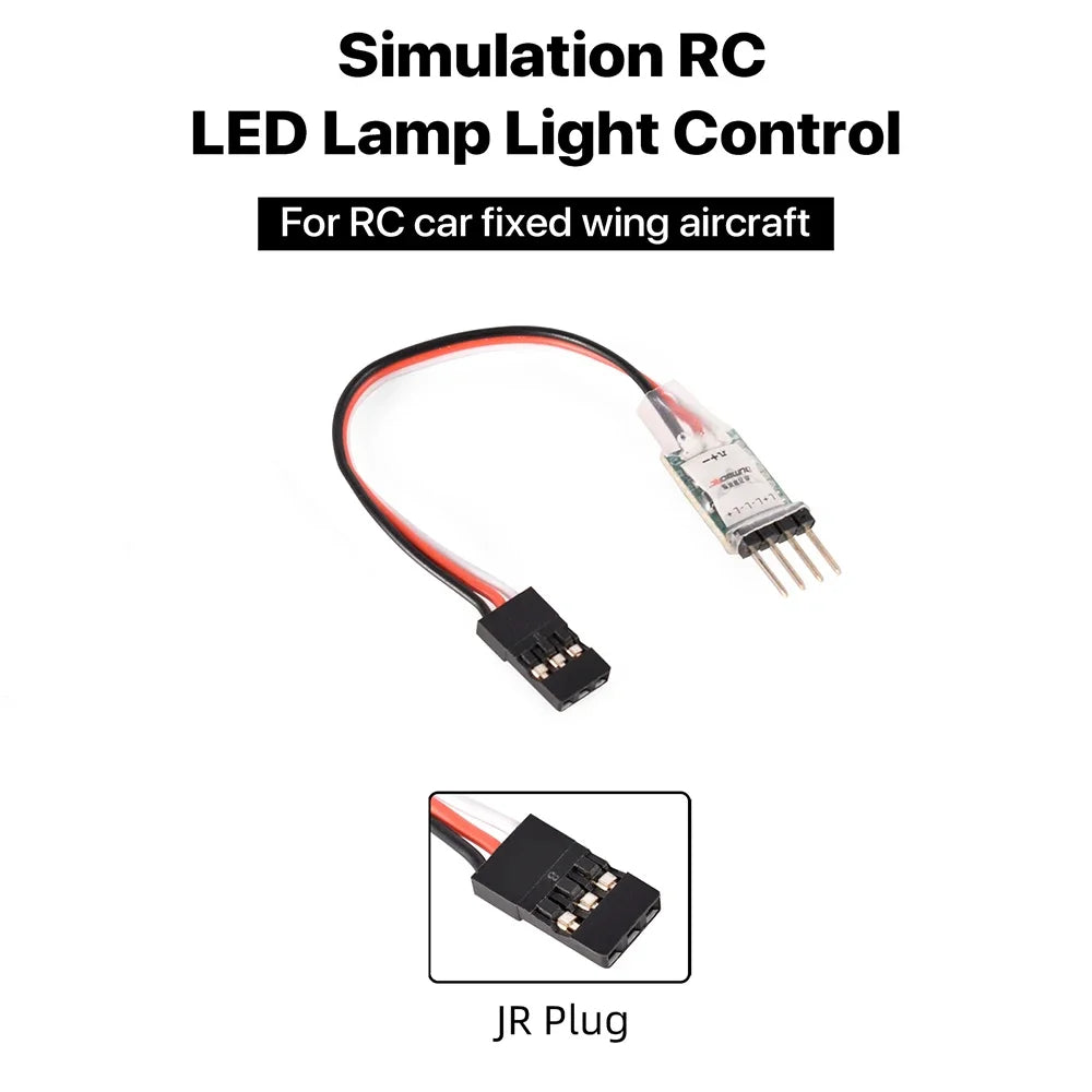 3-Channel LED Light Controller System for RC Vehicles and Aircraft