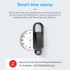 Mini Keychain Voice Recorder – Portable Digital Dictaphone for Meetings and Lectures