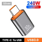 USB to USB-C Adapter – Fast Charging OTG Converter for Smartphones and Laptops