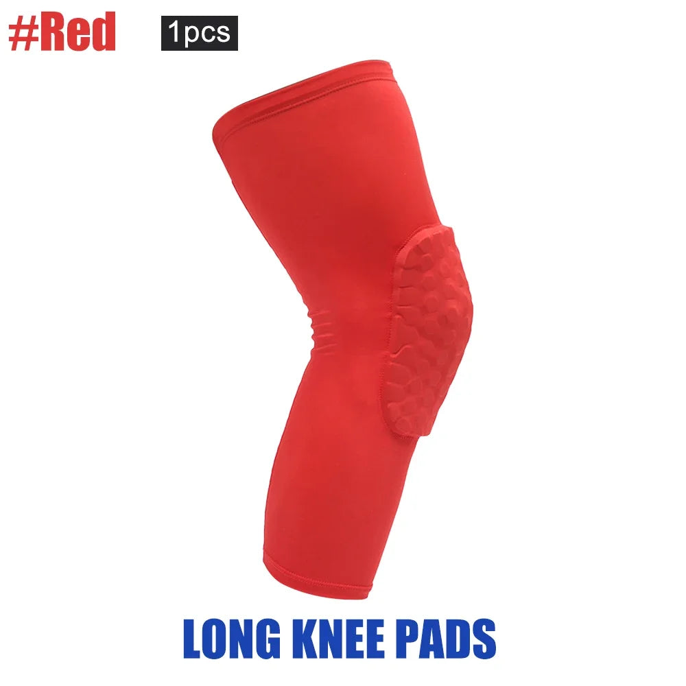 Honeycomb Compression Knee Pads – Protective Sleeve for Sports
