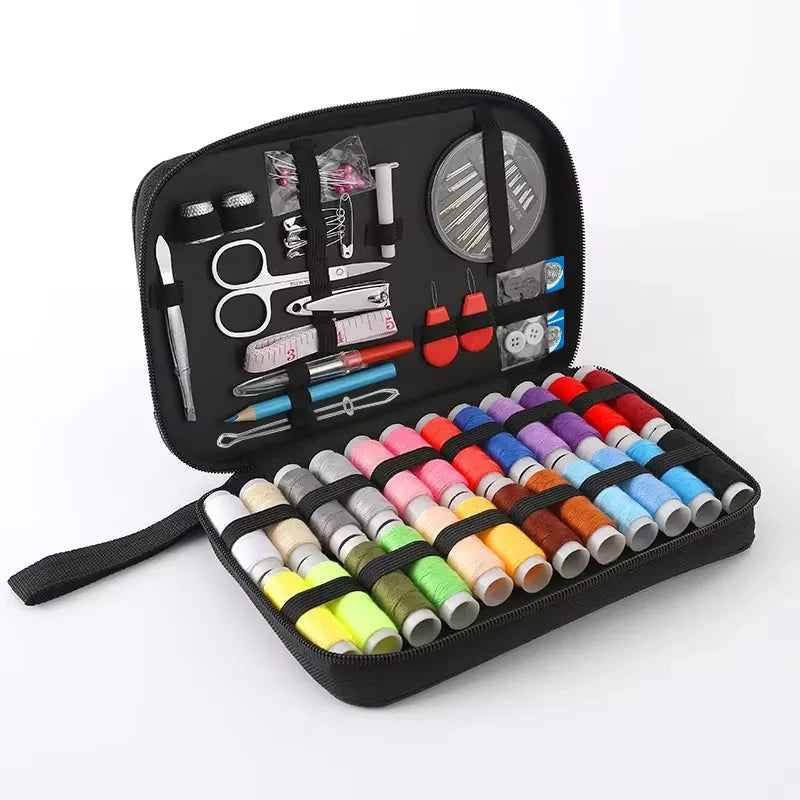Portable Sewing Kit – Complete Tool Set for DIY Handwork and Travel Repairs