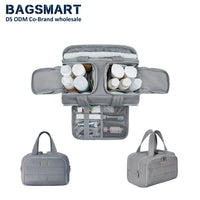 Large Capacity Cosmetic Bag – Wide-Open Makeup Organizer for Travel