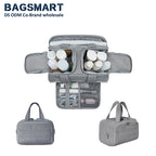 Large Capacity Cosmetic Bag – Wide-Open Makeup Organizer for Travel