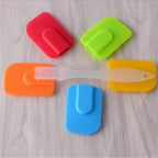 Silicone Cake Scraper – Heat Resistant Spatula for Baking and Kitchen Prep