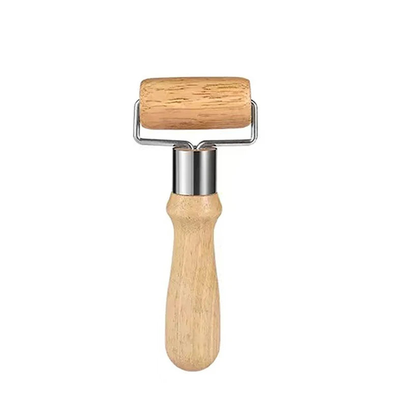 Wooden Pizza Dough Roller – Non-Stick Rolling Pin for Household Baking
