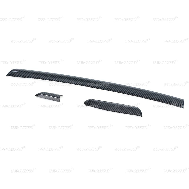 Carbon Fiber Console Trim – ABS Interior Door Panel Cover for Audi A3 S3 RS3
