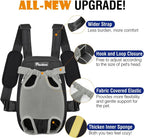 Adjustable Pet Carrier Backpack – Front Travel Bag for Hiking and Camping