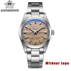 ADDIESDIVE 36mm Quartz Watch – Stainless Steel Sand Dial for Everyday Wear